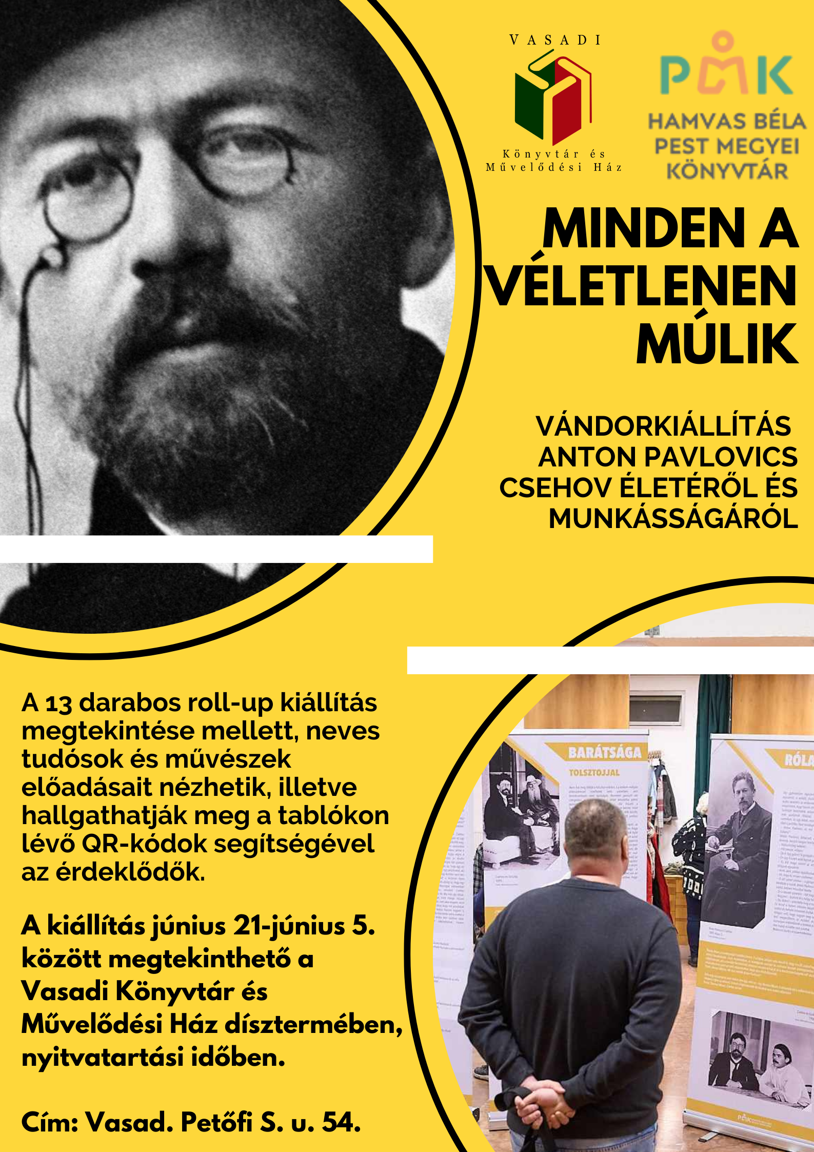 Csehov kiállítás nyílik
